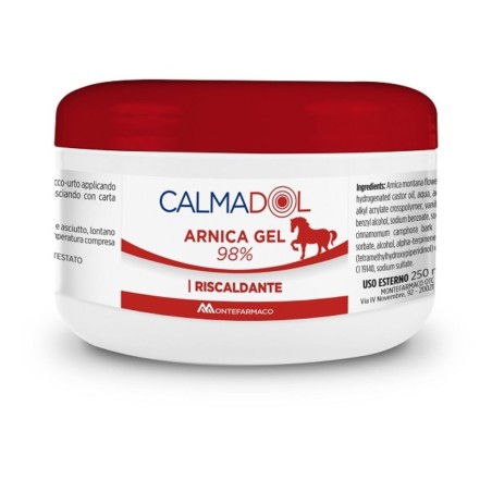 Montefarmaco Calmadol Arnica Gel 98% Riscaldante 250 Ml