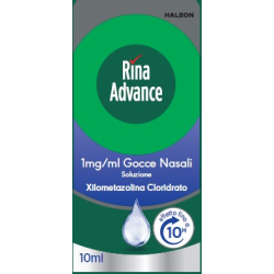 Rina Advance 1 Mg/ml Gocce Nasali 10 ml