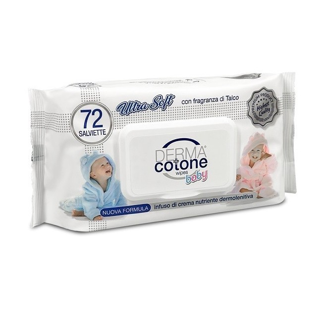Da. Ma. Distribuzione Dermacotone Salviettine Con Crema Cambio Pannolino 216 Pezzi