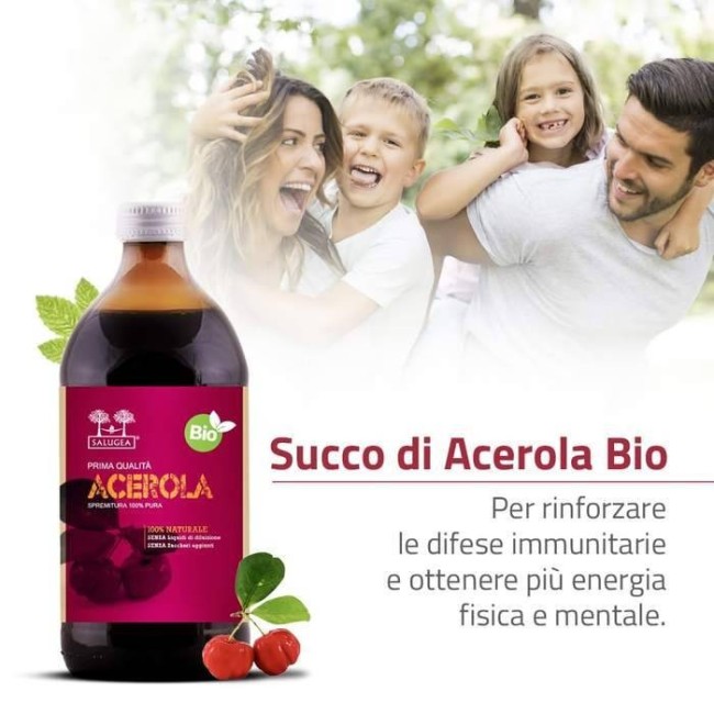Salugea Succo Acerola Bio 500 Ml