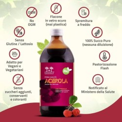 Salugea Succo Acerola Bio 500 Ml