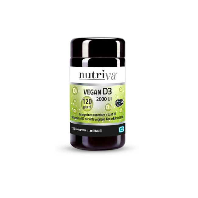 Giuriati Group Nutriva Vegan D3 120 Compresse