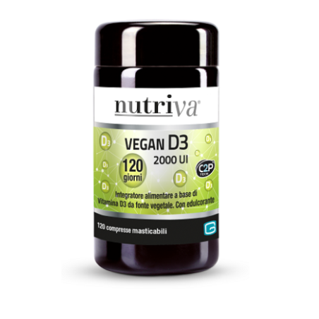 Giuriati Group Nutriva Vegan D3 120 Compresse