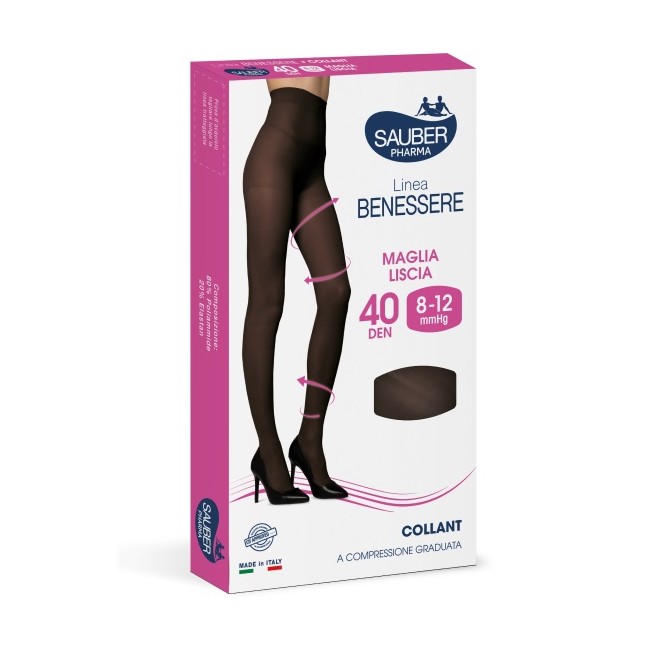 Desa Pharma Collant Velato Sauber 8-12mmgh Nero 4