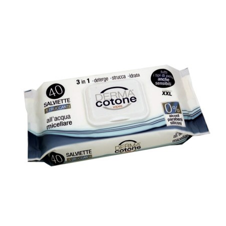 Da. Ma. Distribuzione Dermacotone Salviettine Micellare Pop Up 40 Pezzi