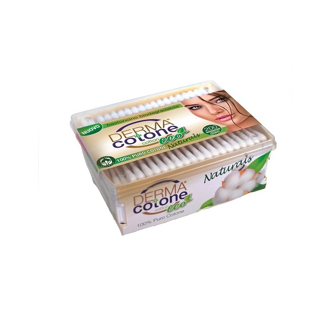 Da. Ma. Distribuzione Dermacotone Cotton Fioc Eco Naturals 300 Pezzi