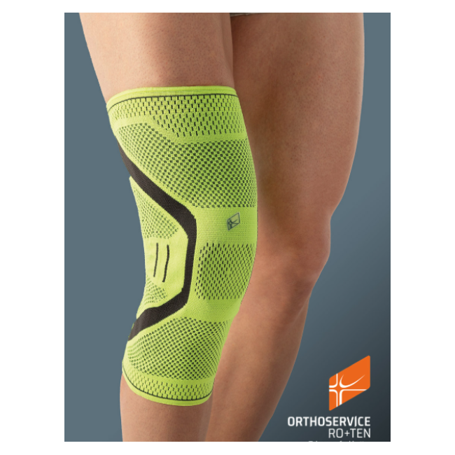 Ro+ten Genulastik Plus Ginocchiera Elastica In Maglia R1