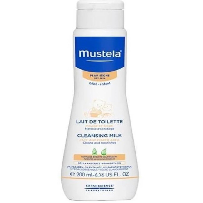 Laboratoires Expanscience Mustela Latte Toilette 200 Ml Laboratoires Expanscience Mustela Latte Toilette 200 Ml