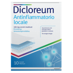 confezione 10 cerotti dicloreum locale