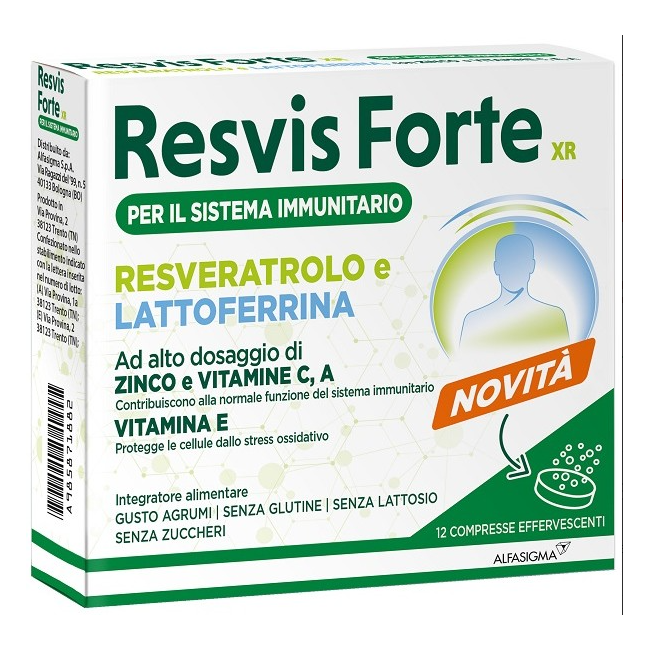 confezione 12 bustine resvis forte xr
