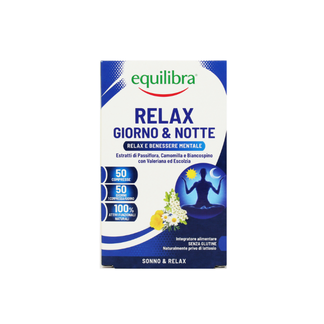 Equilibra Relax Giorno & Notte 50 Compresse