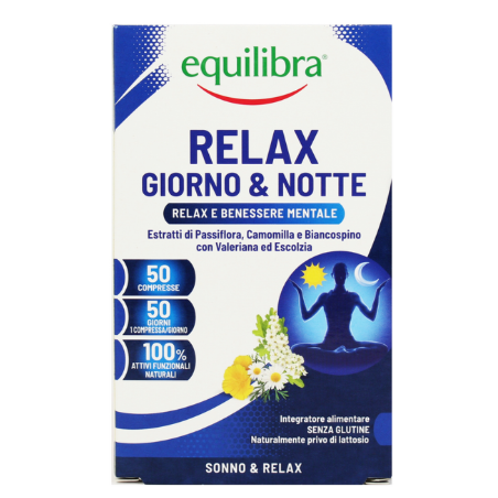 Equilibra Relax Giorno & Notte 50 Compresse
