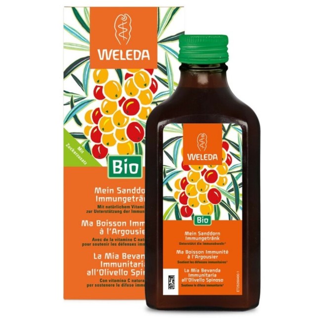 Weleda Olivello Spinoso Vital Sciroppo La Mia Bevanda Immunitaria All'olivello Spinoso 200 Ml