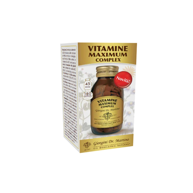 Dr. Giorgini Vitamine Maximum Complex 180 Pastiglie