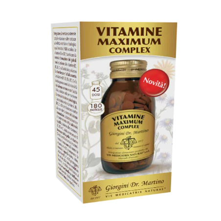 Dr. Giorgini Vitamine Maximum Complex 180 Pastiglie