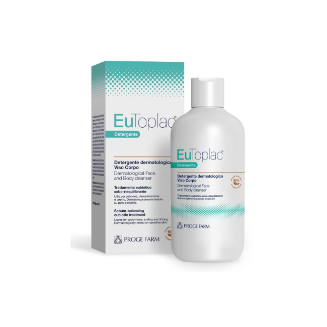 Proge Farm Eutoplac Detergente Dermatologico Viso Corpo 300 Ml