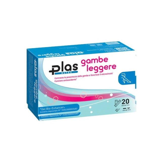 Plas Pharma Plas Gambe Leggere 20 Stick Pack