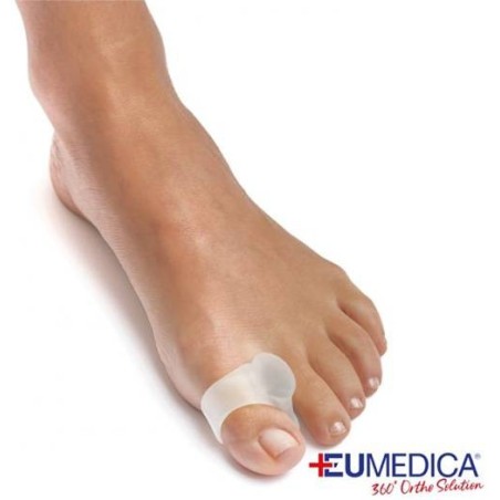 Eumedica Divaricatore Gel Toe Spreader Con Anello Di Fissaggio Al Secondo Dito M