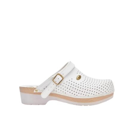 Scholl Calzatura Clog Supercomfort B/s Bycast U White 43