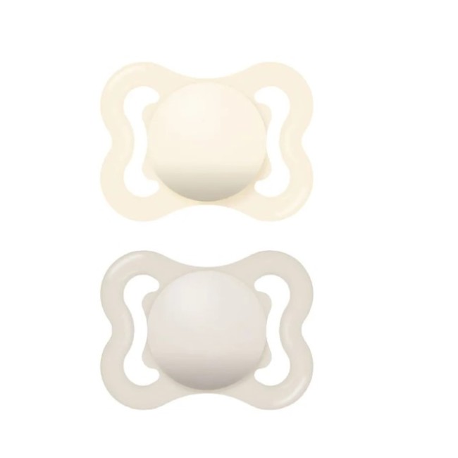 Mam Baby Mam Air 2-6 Bio-circolare Caucciu' Confezione Doppia Neutro