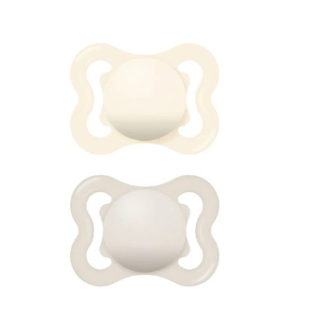 Mam Baby Mam Air 2-6 Bio-circolare Caucciu' Confezione Doppia Neutro