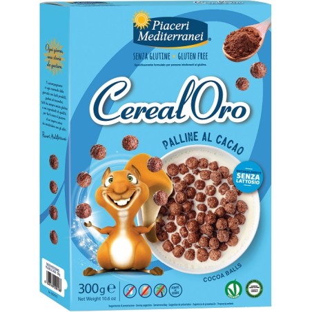 Eurospital Piaceri Mediterranei Cerealoro Palline Cacao 300 G