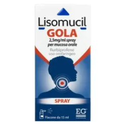 Spray da 15 ml lisomucil gola