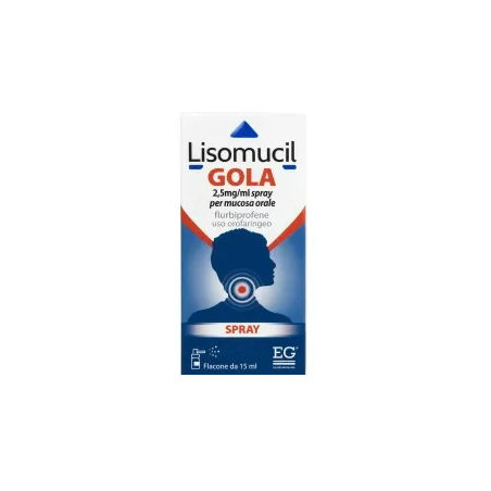 Spray da 15 ml lisomucil gola