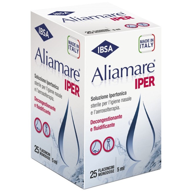 25 Flaconcini Ipertonici Da 5 Ml Aliamare 25 Flaconcini Ipertonici Da 5 Ml Aliamare