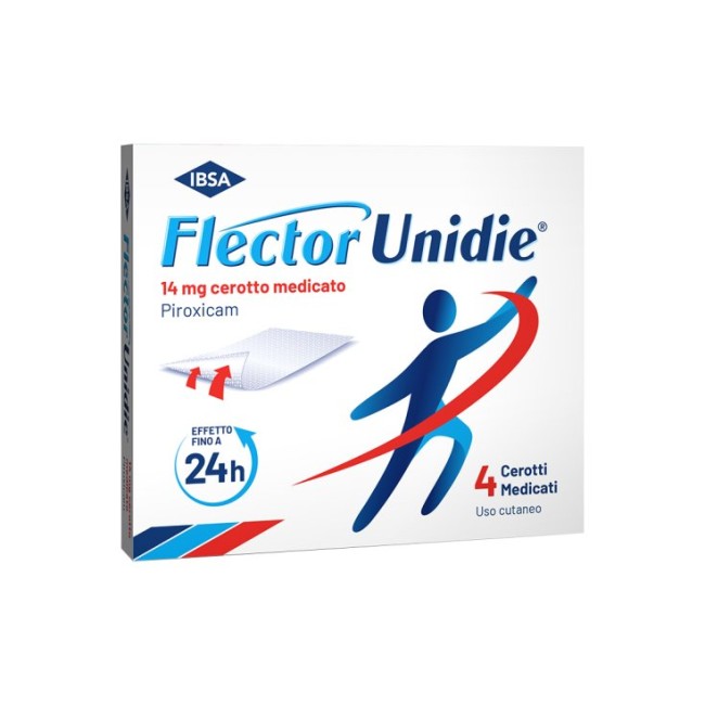 4 cerotti Flector Unidie 14 Mg