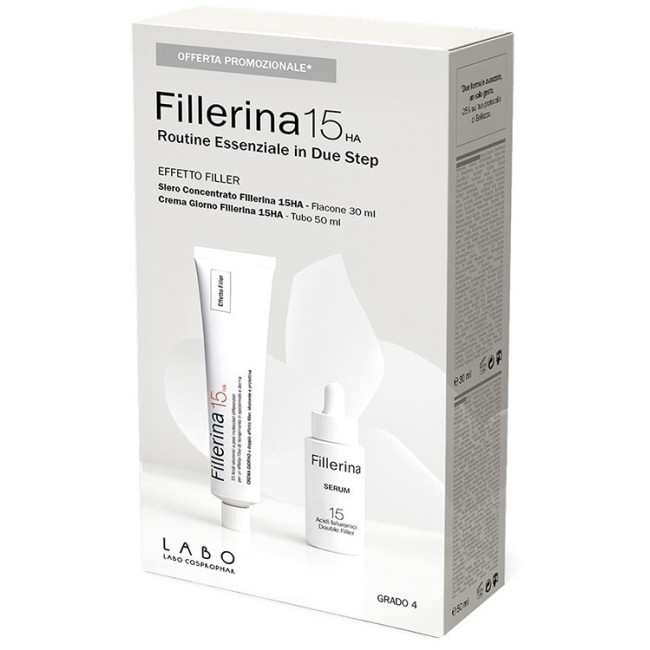 Labo Cofanetto Fillerina15HA routine siero + crema grado 4