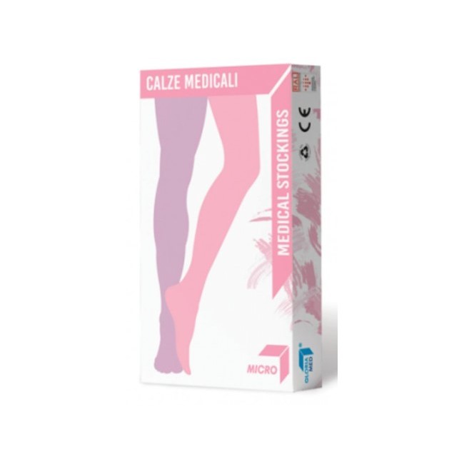 Gloria Med Gloriamed Micro 191 Tutta Coscia Autoreggente Lungo Nero Misura Medium 1 Paio