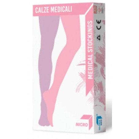 Gloria Med Gloriamed Micro 191 Tutta Coscia Autoreggente Lungo Nero Misura Medium 1 Paio