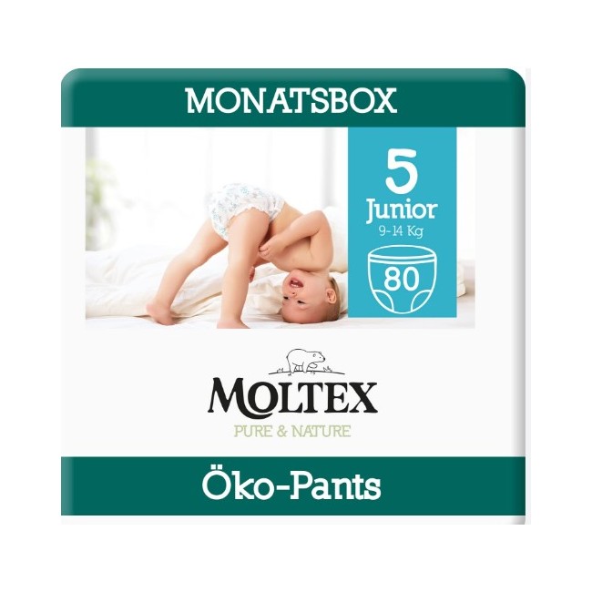 Moltex Pure&nature Pants Junior Taglia 5 9-14 Kg 20 Pezzi