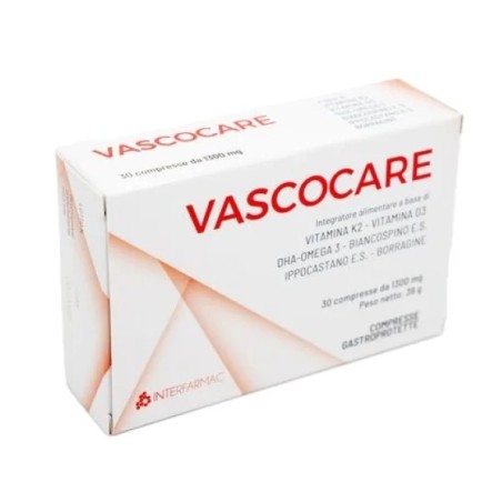 Interfarmac Vascocare 30 Compresse Gastroprotette