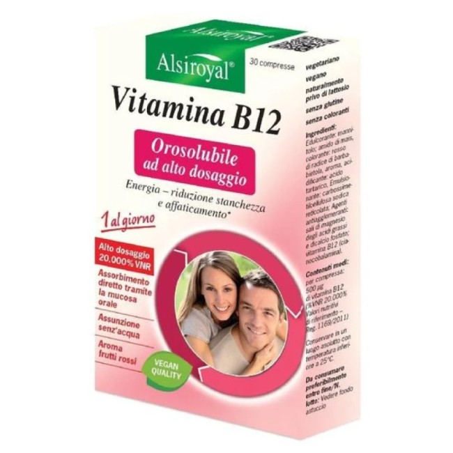 Farmavea Caren B12 30 Compresse Orosolubili