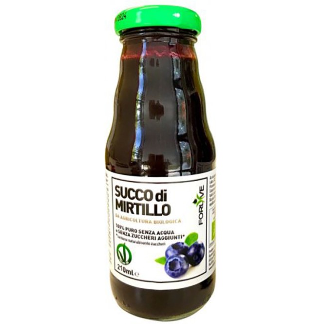 Forlive Succo Di Mirtillo Bio 210 Ml