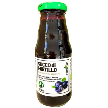 Forlive Succo Di Mirtillo Bio 210 Ml