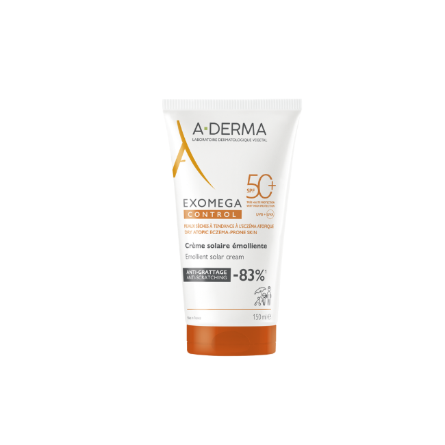 A-derma Exomega Control Crema Spf50+ 150 Ml