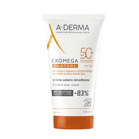 A-derma Exomega Control Crema Spf50+ 150 Ml
