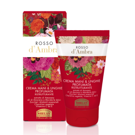 Helan Rosso D'ambra Crema Mani & Unghie Profumata 50 Ml