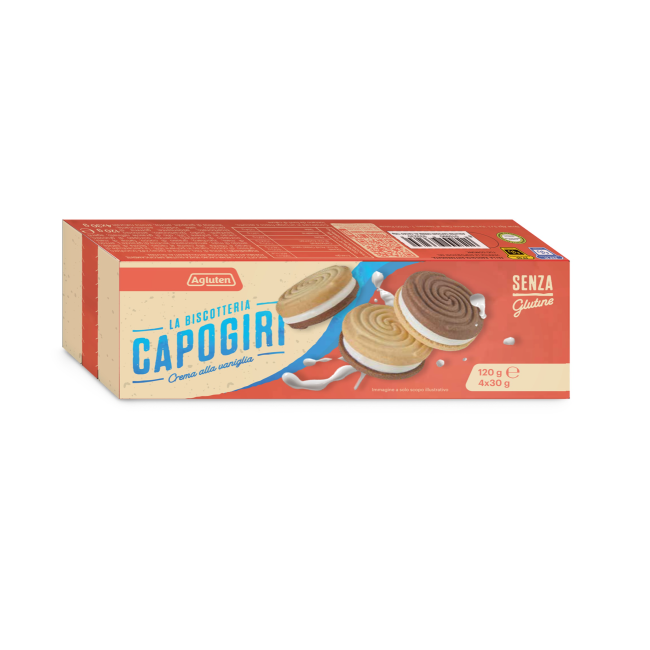 Nove Alpi Agluten Capogiri Crema Vaniglia 120 G