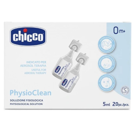 Chicco Soluzione Salina Isotonica Physioclean 20 Pezzi Da 5 Ml