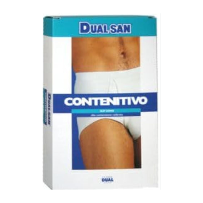 Dual Sanitaly Soc. Benefit Slip Contenitivi Da Uomo Dualsan Colore Grigio Misura 3