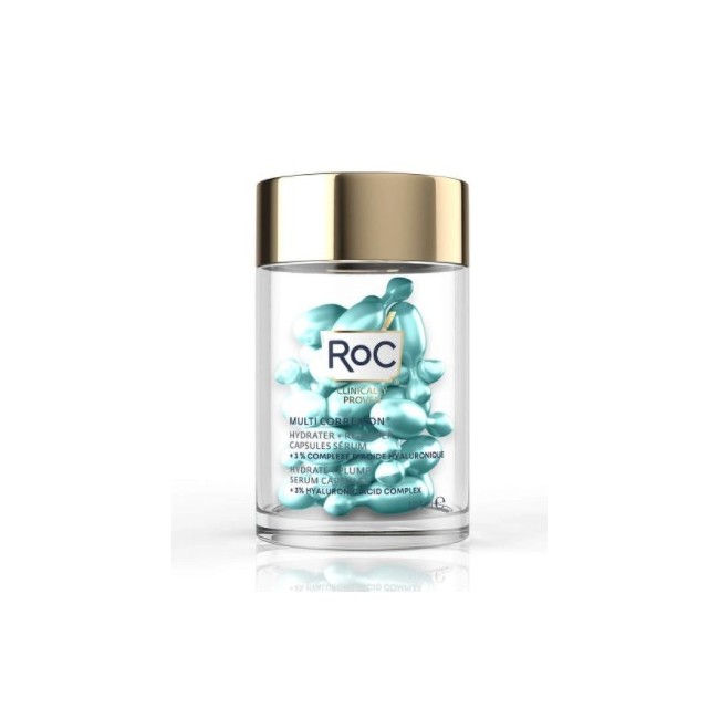 Roc Multi Correxion Hydrate+ Plump Siero Viso In Capsule 30 Capsule