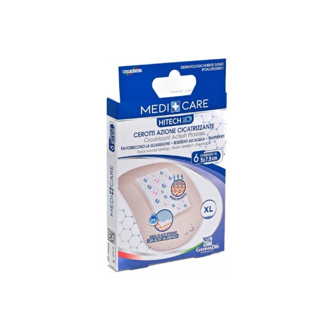 Gammadis Farmaceutici Cerotti Cicatrizzanti 7,5x5 6 Pezzi