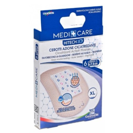 Gammadis Farmaceutici Cerotti Cicatrizzanti 7,5x5 6 Pezzi
