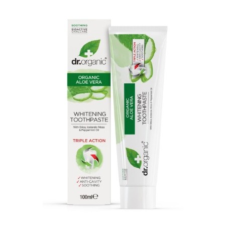 Dr. Organic Group Limited Aloedent Whitening Dentifricio 100 Ml
