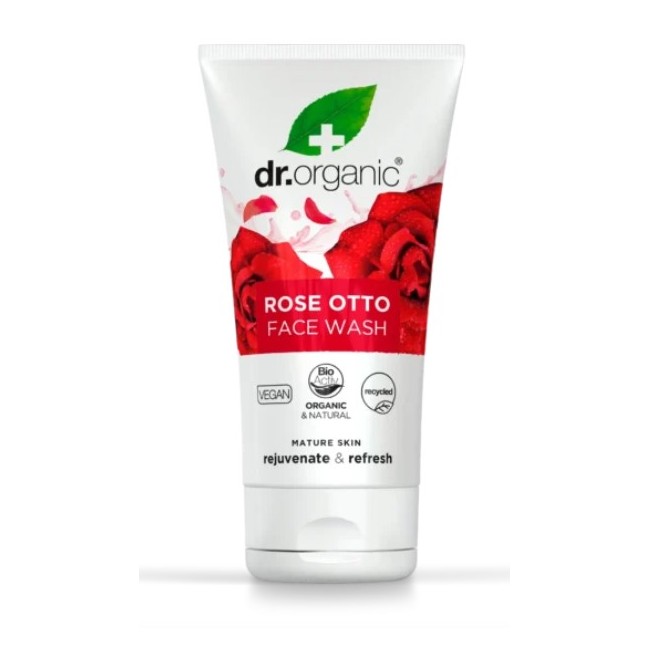 Dr. Organic Group Limited Dr O Rose Otto Detergente Viso 150 Ml