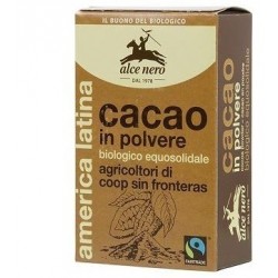 Confezione da 75 g di Cacao in polvere bio di alce nero